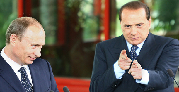 Berlusconi Putin grande
