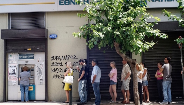 grecia bankrun